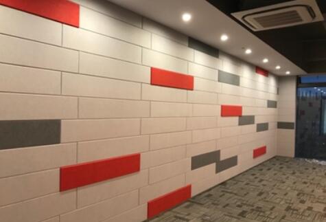 聚酯纖維吸音板有40多種顏色