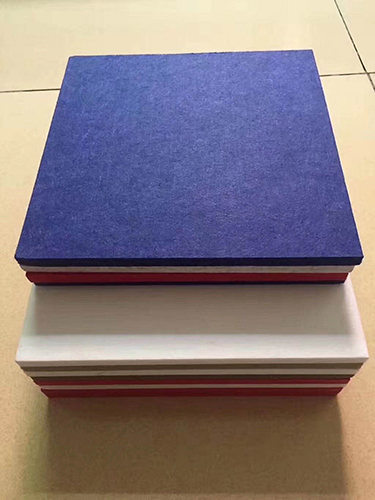 光面聚酯纖維吸音板